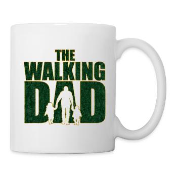 Le papa qui marche Code Père Code Cadeau de fête des pères - Mug blanc - blanc - Droite