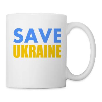 Save ukraine - Mug - white - Right