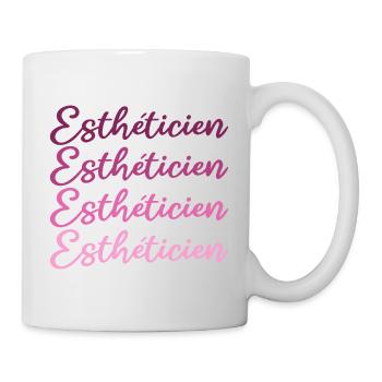 Esthéticienne | Cosmetologist - Mug blanc - blanc - Droite