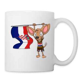 Chihuahua croate - Mug blanc - blanc - Droite