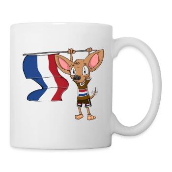 Chihuahua hollandais - Mug blanc - blanc - Droite