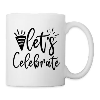 Let's Celebrate - Mug - white - Right