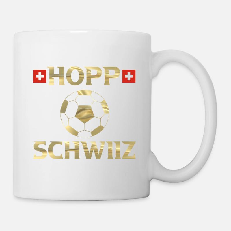 Hopp Schwiiz - Tasse - Weiß