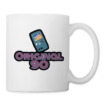 Original 90 90's Retro Design - Tasse - Weiß - Rechts