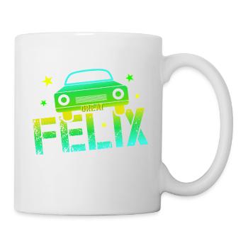 Felix Geburtstag Felix - Tasse - Weiß - Rechts