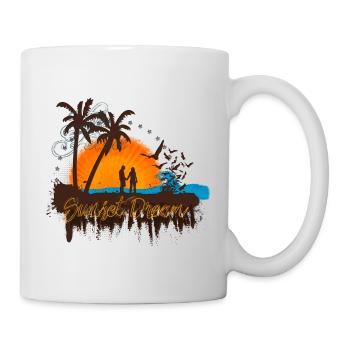 Sunset Dream - Mug - white - Right
