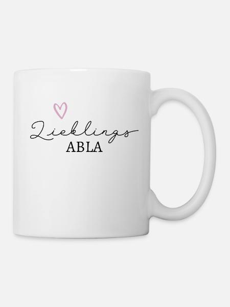 Lieblings Abla/ Lieblingsschwester / Türkisch - Tasse - Weiß