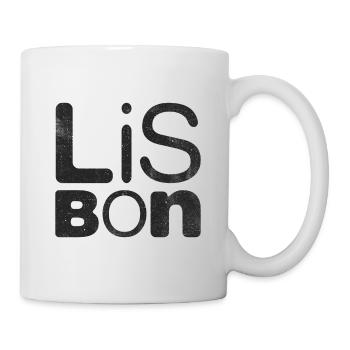 Lisboa Souvenir Portugais Lisbonne Portugal - Mug blanc - blanc - Droite