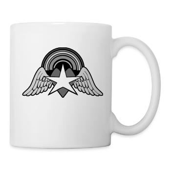 Design Himmelswunder - BlackNWhite - Tasse - Weiß - Rechts