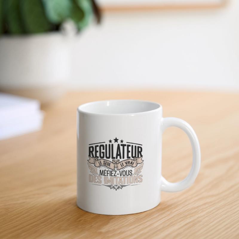 Régulateur cadeau Régulateur le vrai Régulateur Mug blanc