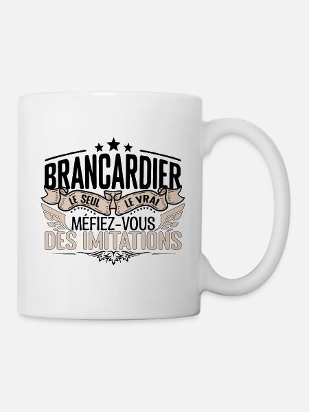 Brancardier cadeau Brancardier le vrai Brancardier - Mug blanc - blanc