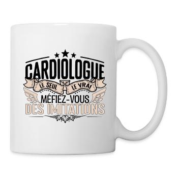 Cardiologue cadeau Cardiologue le vrai Cardiologue - Mug blanc - blanc - Droite