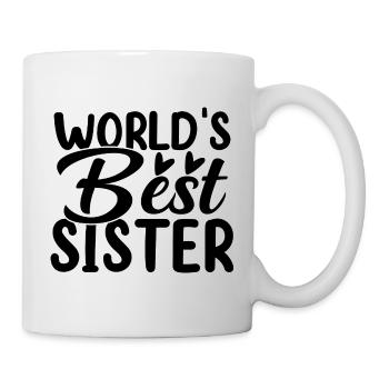 World's Best Sister - Mug - white - Right