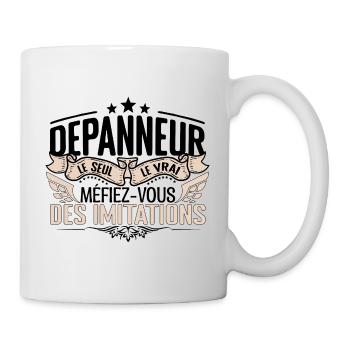 Dépanneur cadeau Dépanneur le vrai Dépanneur - Mug blanc - blanc - Droite