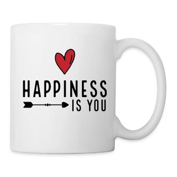 Je t'aime - Mug blanc - blanc - Droite