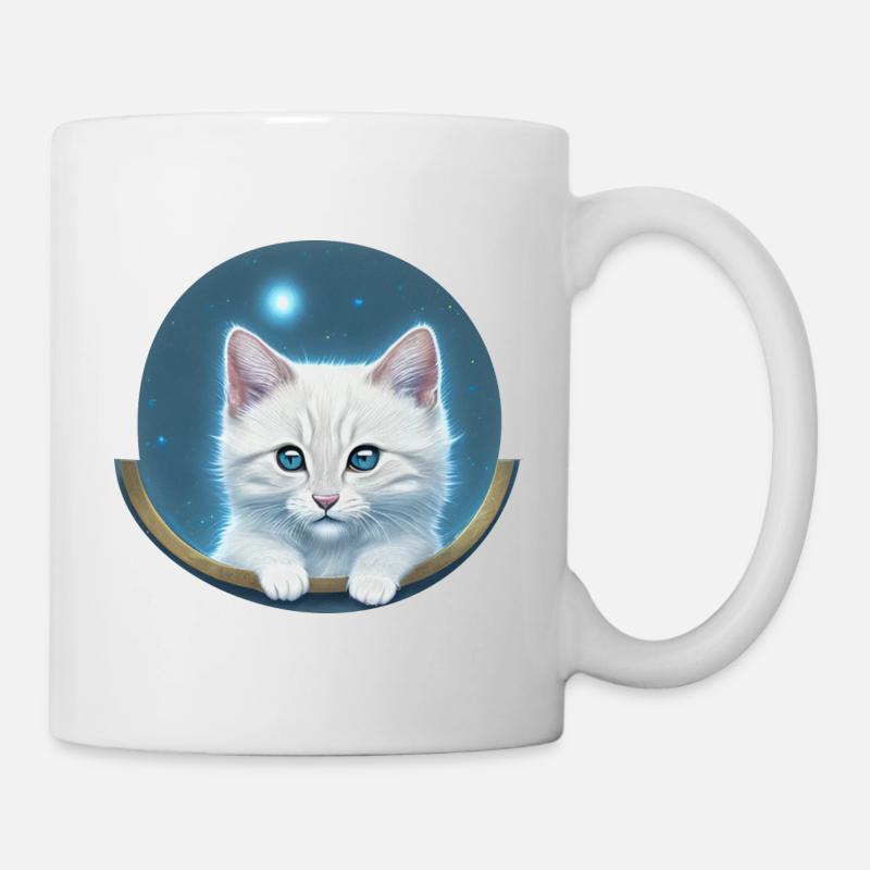 A cute kitten - Mug - white