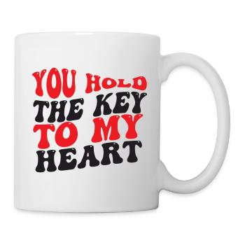 You Hold The Key To My Heart - Mug - white - Right