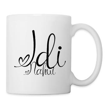 Idi Noir - Mug blanc - blanc - Droite