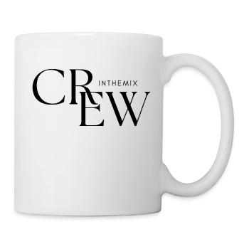 Crew logo in black - Mug - white - Right