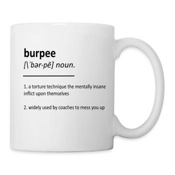 Burpee Definition - Mug - white - Right
