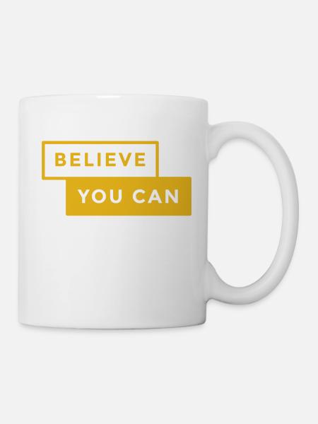 Croyez que vous POUVEZ - Mug blanc - blanc