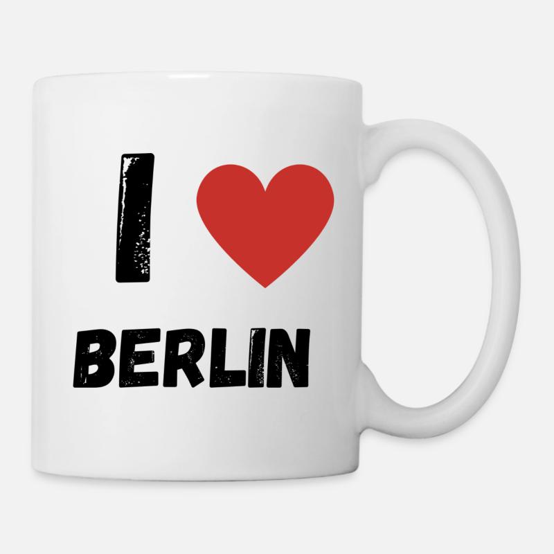 I Love Berlin - Tasse - Weiß