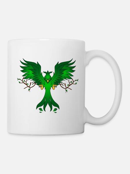Phoenix de terre - Mug blanc - blanc