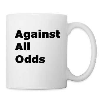 Against all odds - Mug - white - Right
