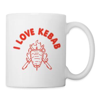 I love Kebab - Mug - white - Right