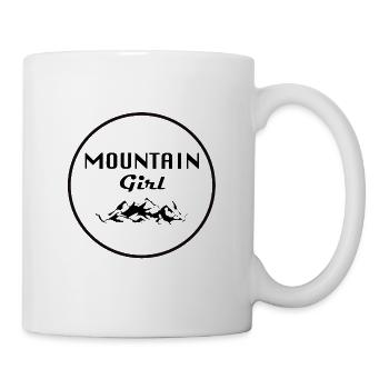 Mountain Girl - Tasse - Weiß - Rechts