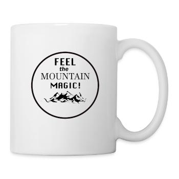 Feel the Mountain Magic! - Mug - white - Right