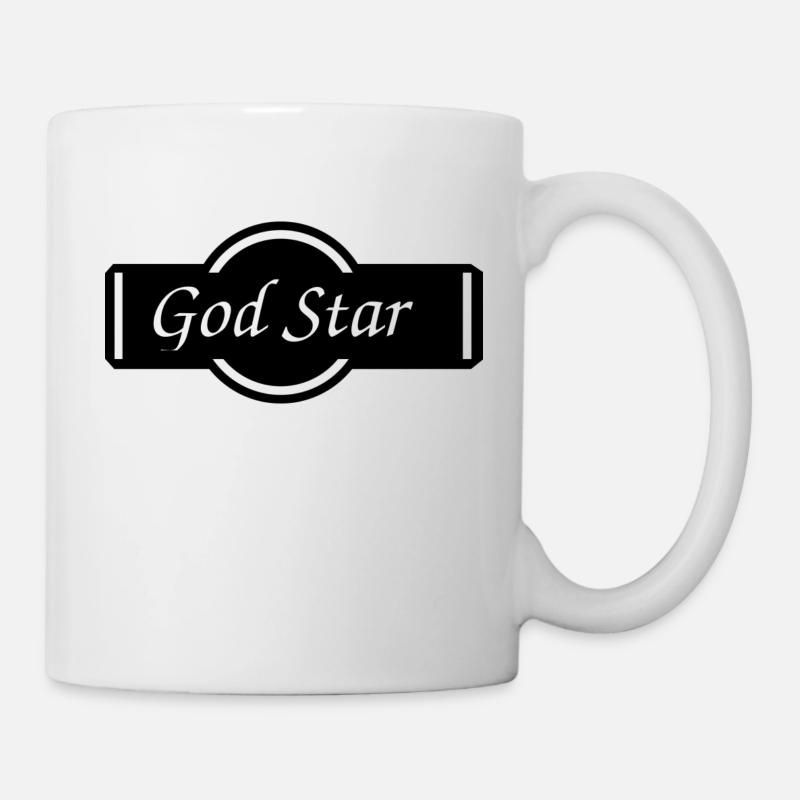 Logo, Design, Text - Tasse - Weiß