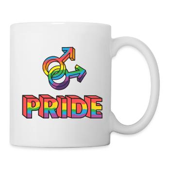 Gay Pride Rainbow - Mug - white - Right