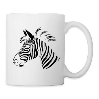 Zebra - Mug - white - Right