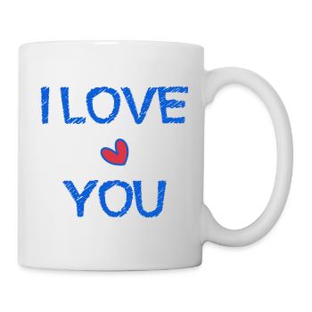 PAPA. VATERTAG. FROHER VATERTAG. ALLES GUTE ZUM GEBURTSTAG - Tasse - Weiß - Rechts
