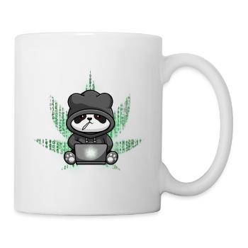 Hacker Panda Hacker Edition - Mug - white - Right