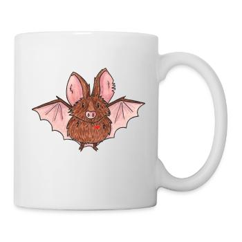 Chauve-Souris - Mug blanc - blanc - Droite