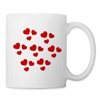 MOTHER's DAY. HAPPY MOTHER'S DAY. MOM. I LOVE YOU - Mug - white - Right