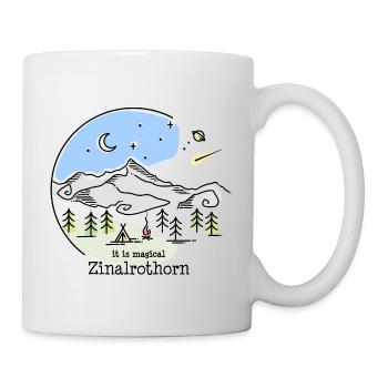 Zinalrothorn Rothorngrat Valais Valais Mountaineering - Mug - white - Right