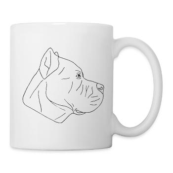 Cane Corso - Tasse - Weiß - Rechts