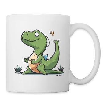 Flexible T-Rex - Mug - white - Right