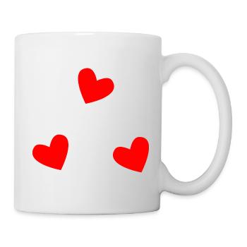 FÊTE DES PÈRES. BONNE FÊTE PAPA. PAPA. BONNE FÊTE - Mug blanc - blanc - Droite