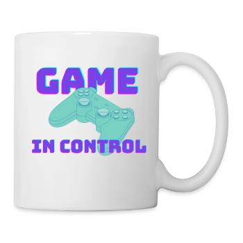 GAME in Control - Mug blanc - blanc - Droite