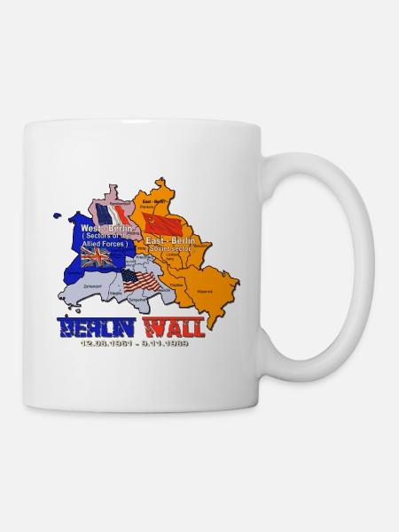 Mur de Berlin - Mug blanc - blanc