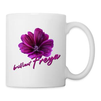 Freya Geburtstag Freya - Tasse - Weiß - Rechts