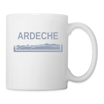 Ardeche - Mug blanc - blanc - Droite