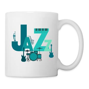 Jazz - Tasse - Weiß - Rechts