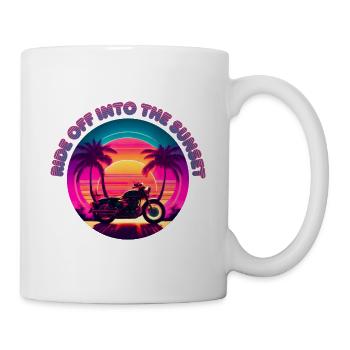 Follow the sunset - Mug - white - Right