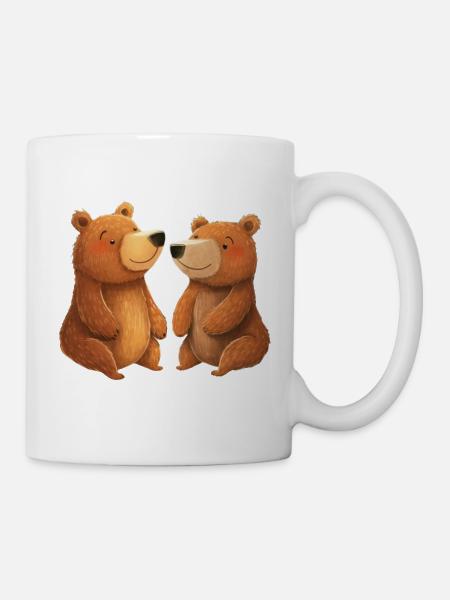 Ours - Mug blanc - blanc