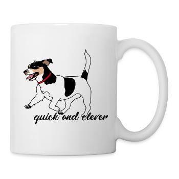 Hund - Tasse - Weiß - Rechts